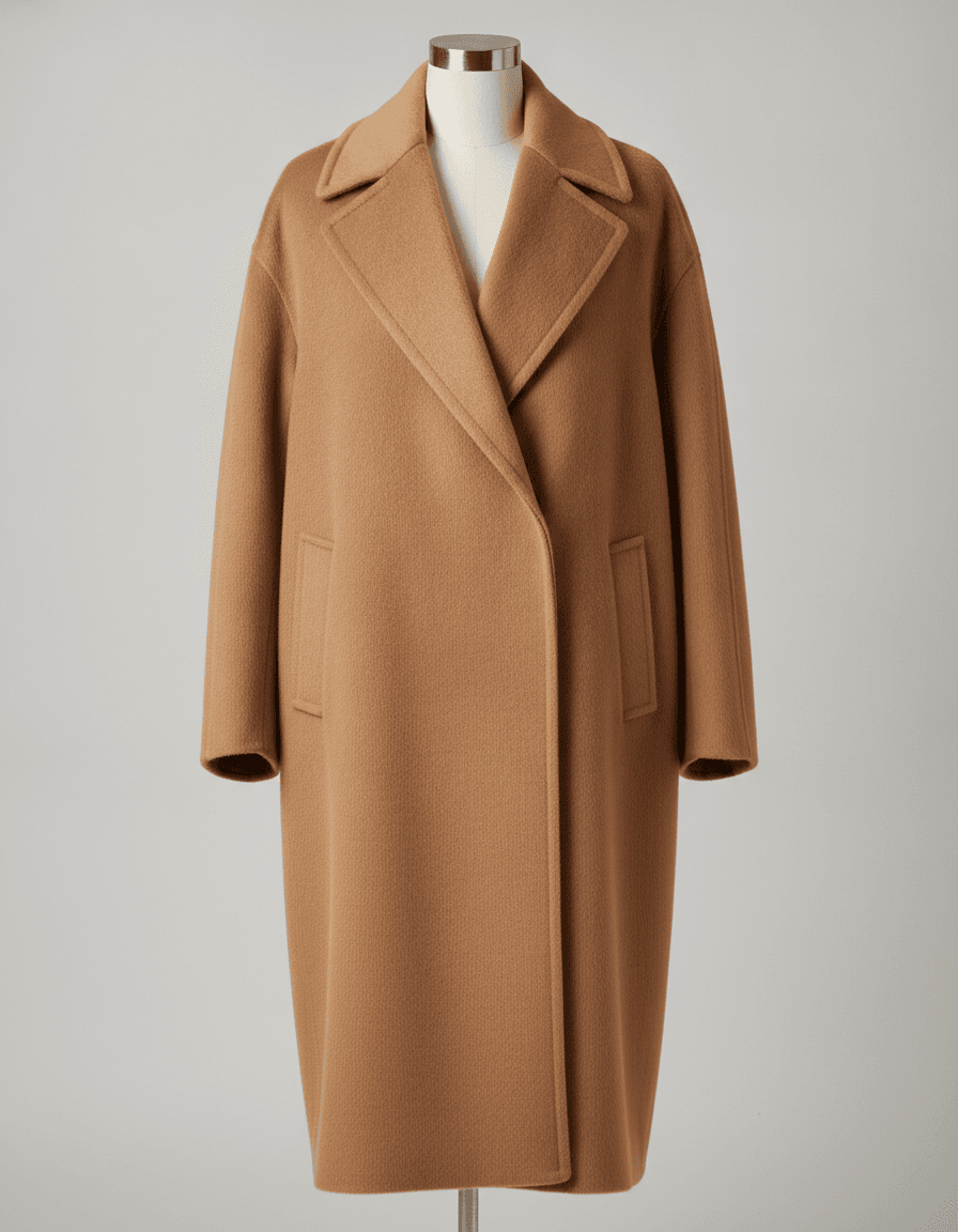 Abrigo de Cashmere Doble Faz