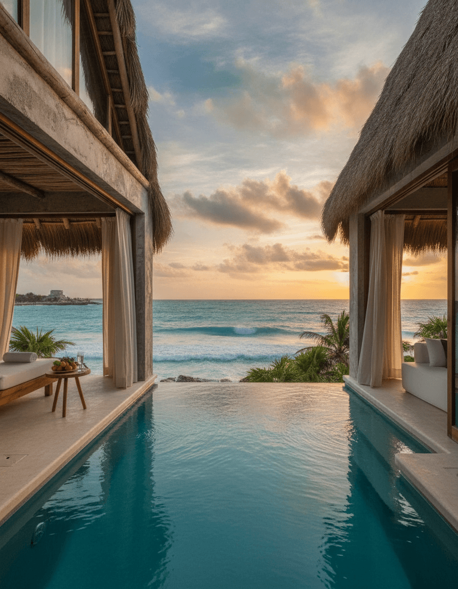 Noche en Suite Frente al Mar, Tulum